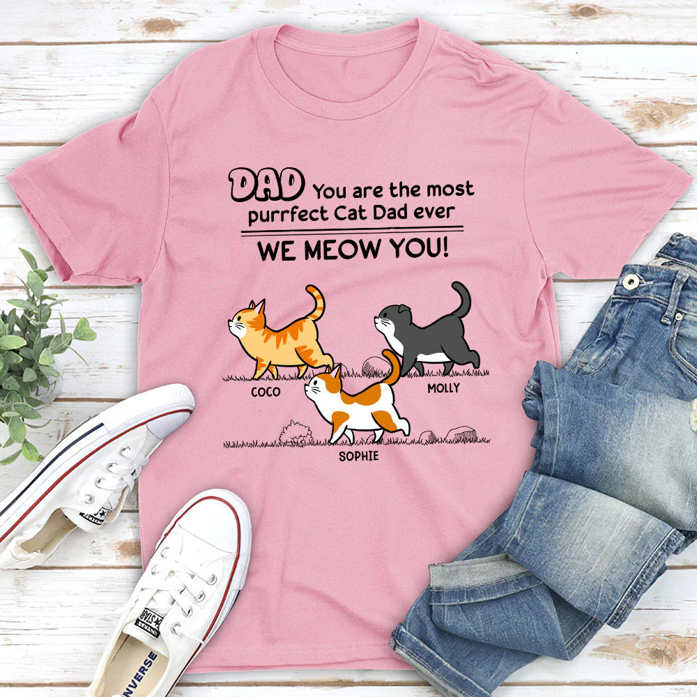 We Meow You - Personalized Custom Premium T-shirt - Image 3