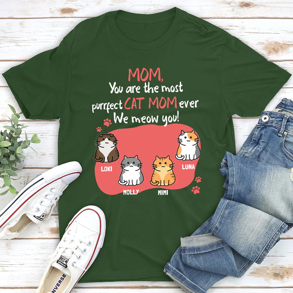 We Meow You - Personalized Custom Unisex T-shirt - Image 3