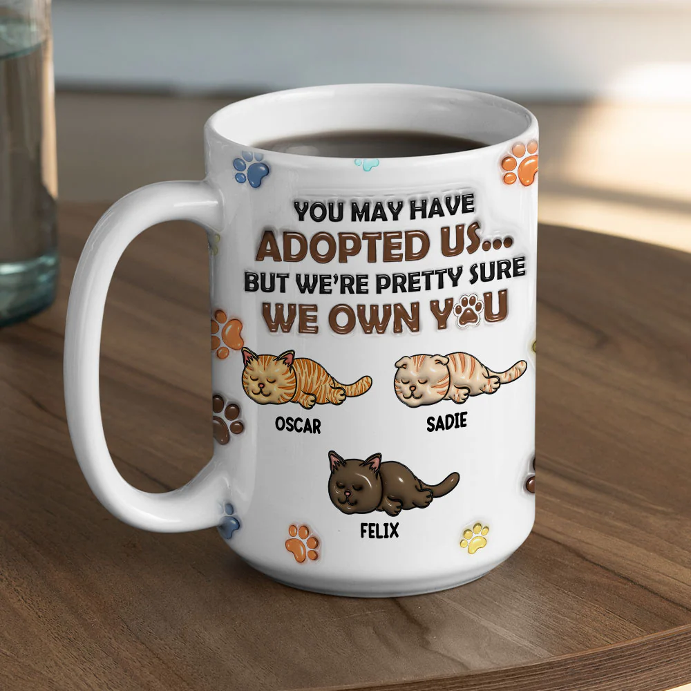 We Sure We Own You - Personalized Custom 3D Inflated Effect Mug - Image 7