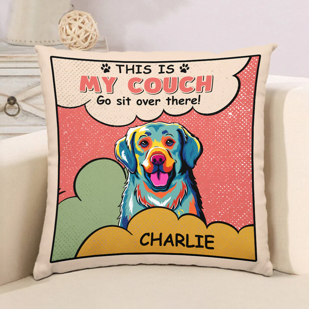 We Rule The House - Personalized Custom Throw Pillow - Image 2