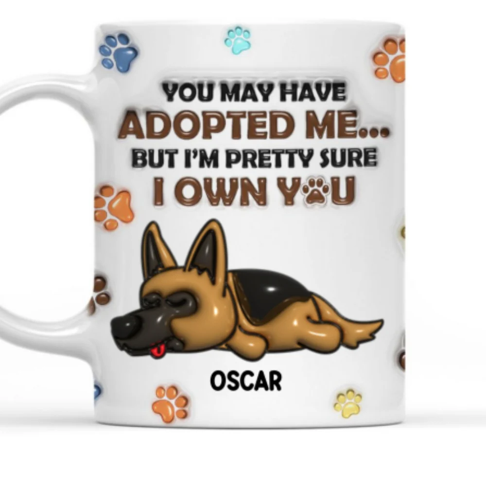 We Sure We Own You Version 2 - Personalized Custom 3D Inflated Effect Mug - Image 4