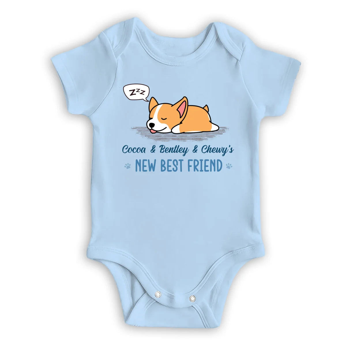 We Will Be Best Friends Forever - Personalized Custom Baby Onesie - Image 10