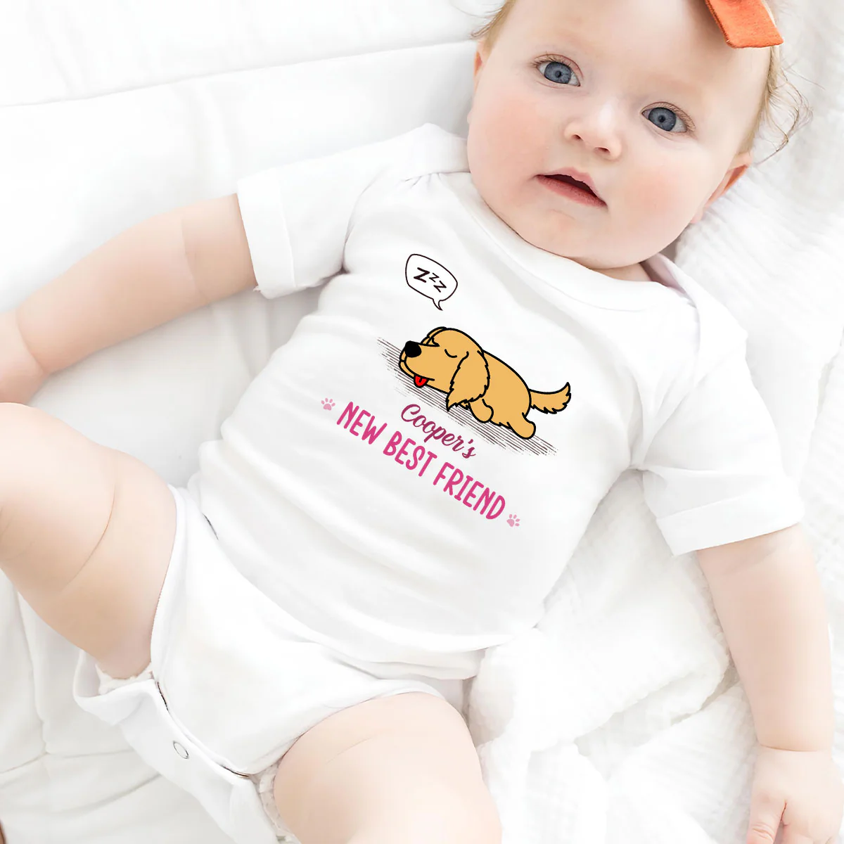 We Will Be Best Friends Forever - Personalized Custom Baby Onesie - Image 5