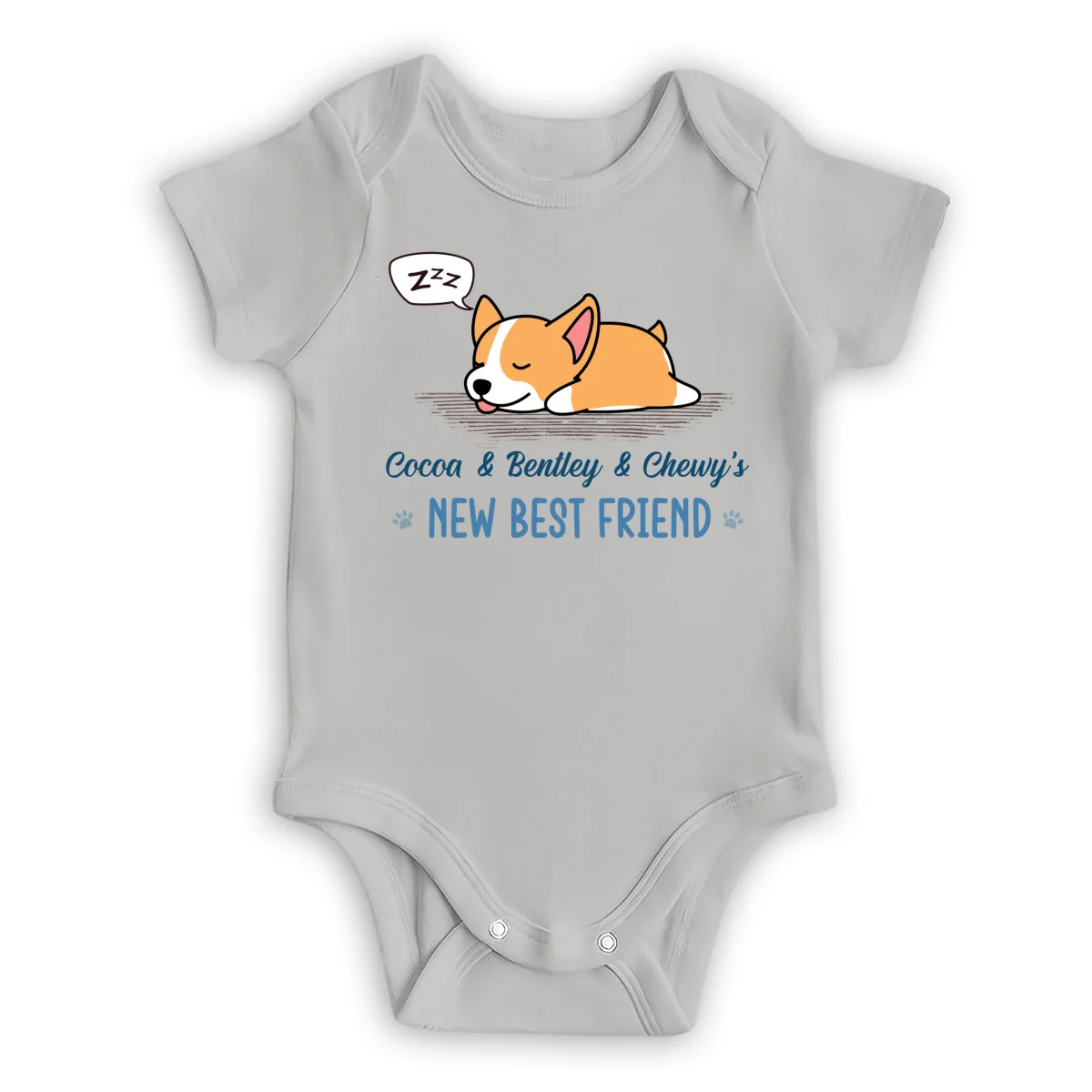 We Will Be Best Friends Forever - Personalized Custom Baby Onesie - Image 9