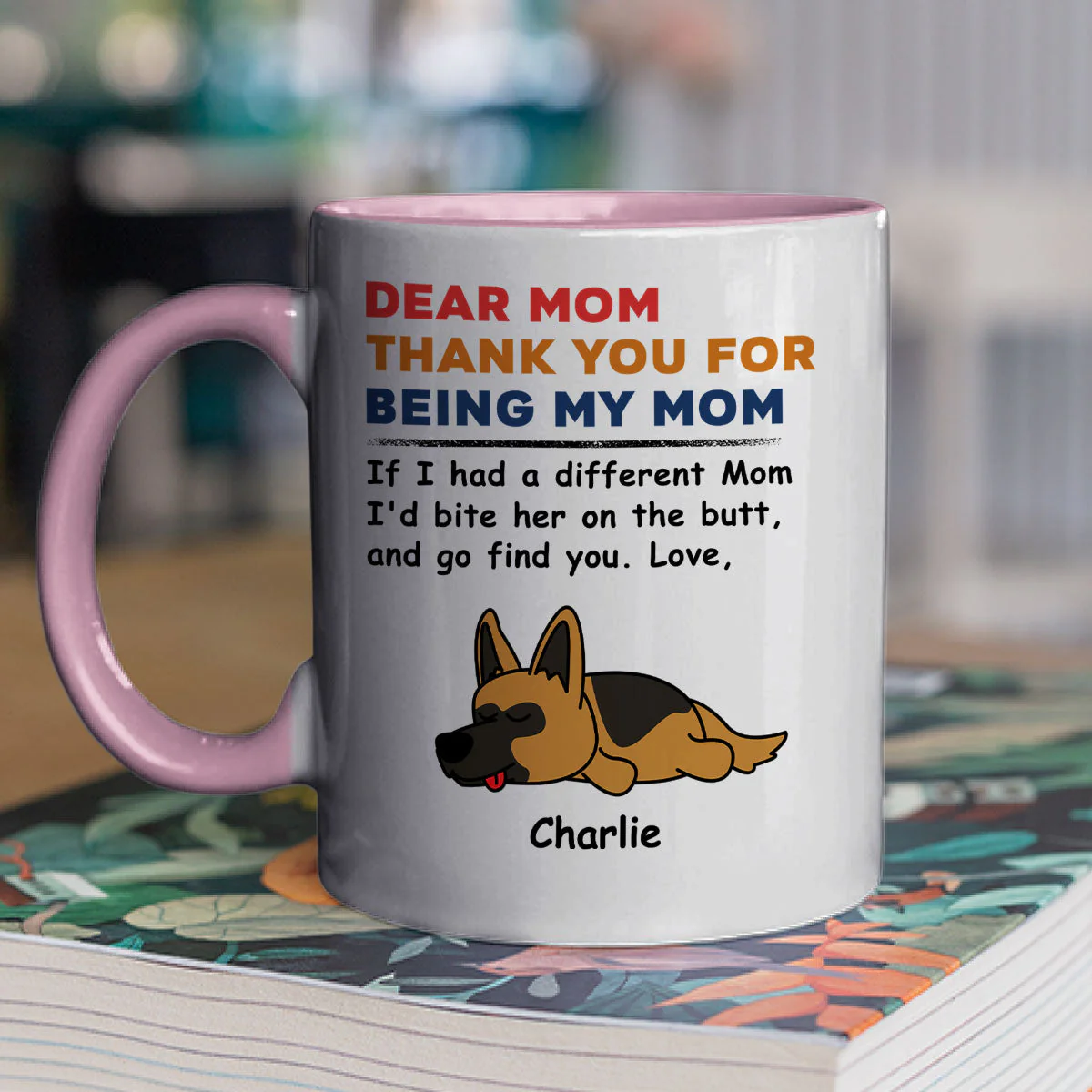 We Will Find You - Personalized Custom Accent Mug - Image 2