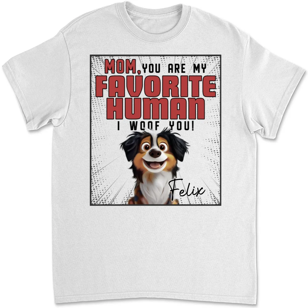 We Woof You - Personalized Custom Unisex T-shirt - Image 6