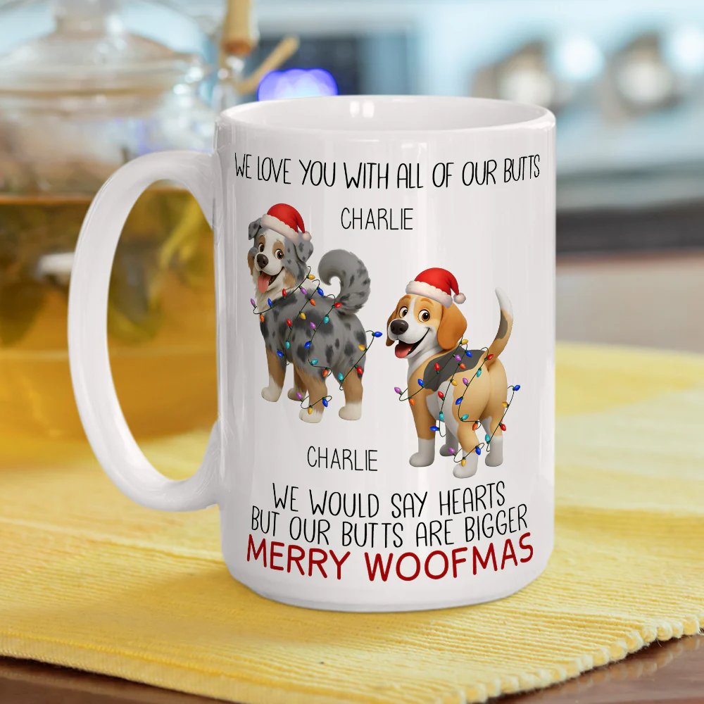 We Would Say Heart - Personalized Custom Coffee Mug - Image 5
