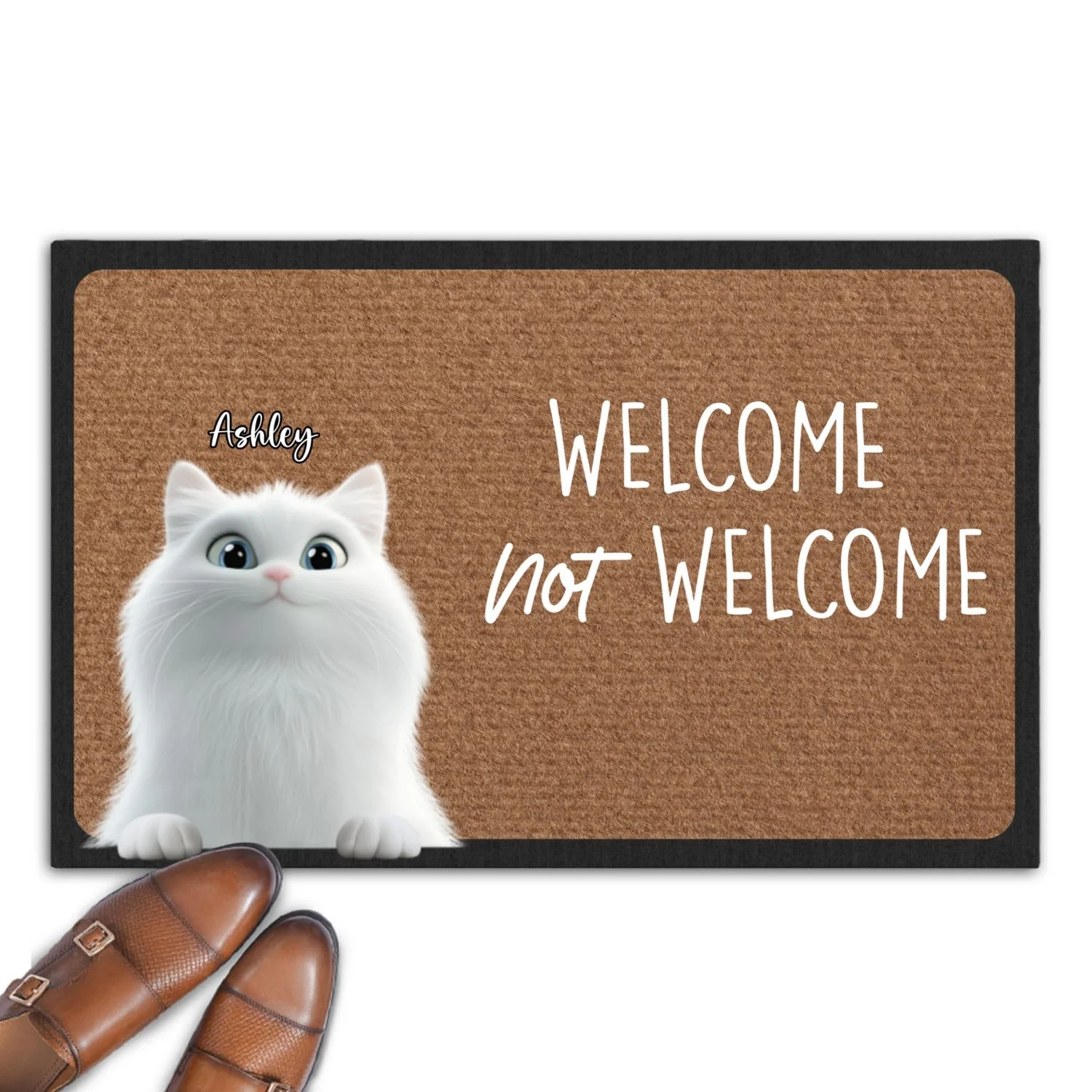 Welcome Not Welcome - Personalized Custom Doormat - Image 7