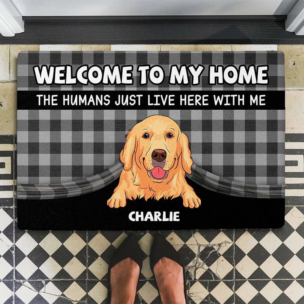 Welcome To My Home - Personalized Custom Doormat - Image 3