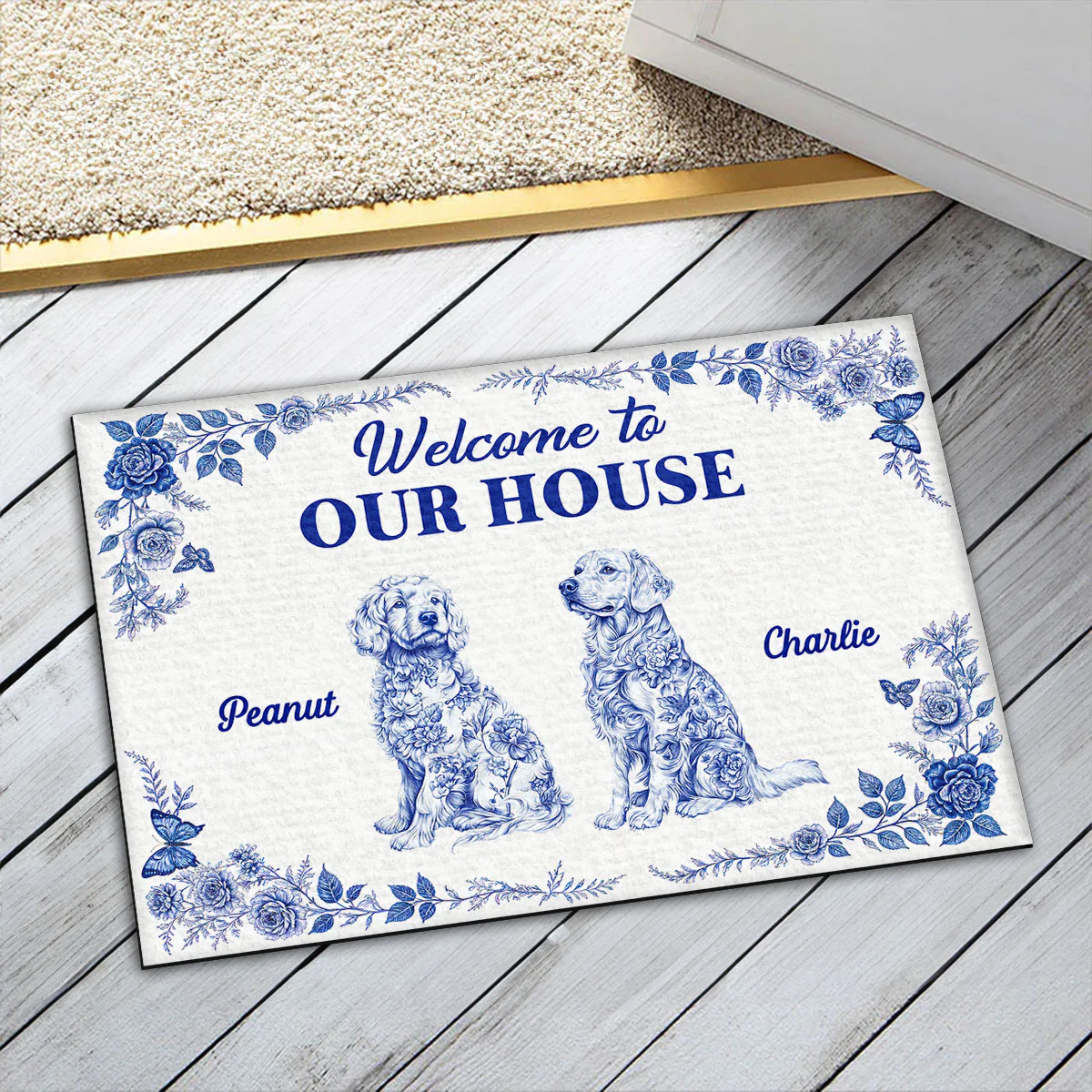 Welcome To My House - Personalized Custom Doormat - Image 5