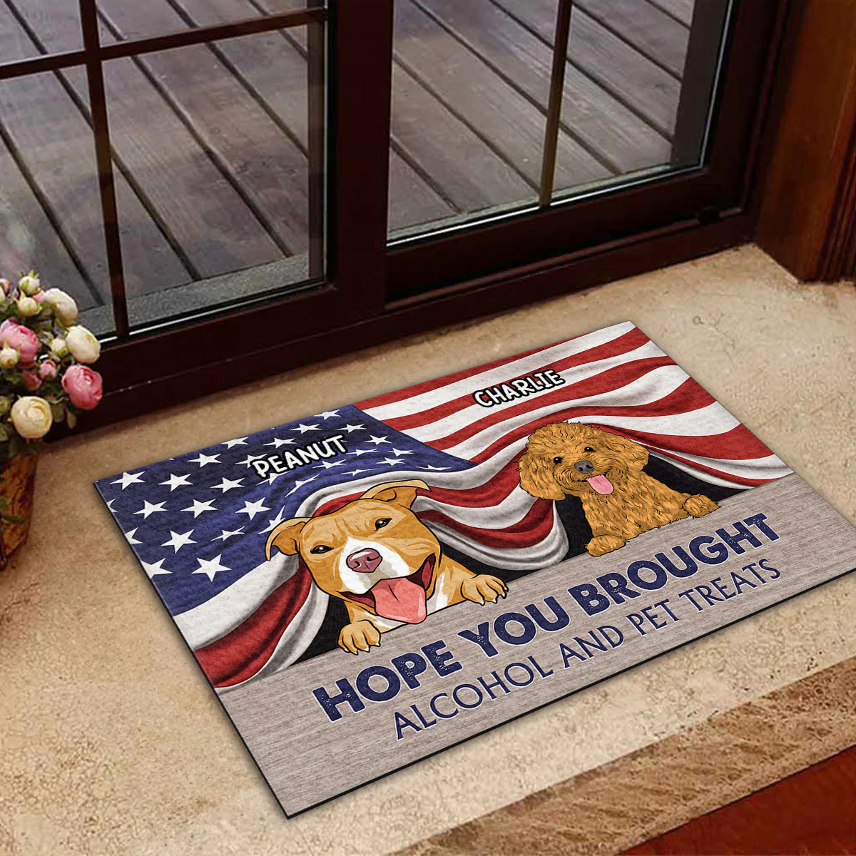 Welcome To Our Home - Personalized Custom Doormat - Image 3