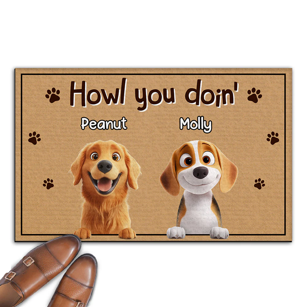 Welcome To Our House - Personalized Custom Doormat
