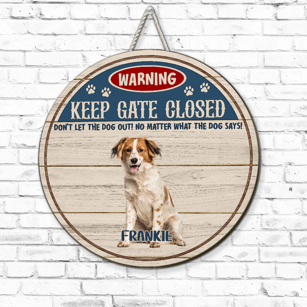 Welcome To The Dog House Photo - Personalized Custom Wood Sign - Image 3