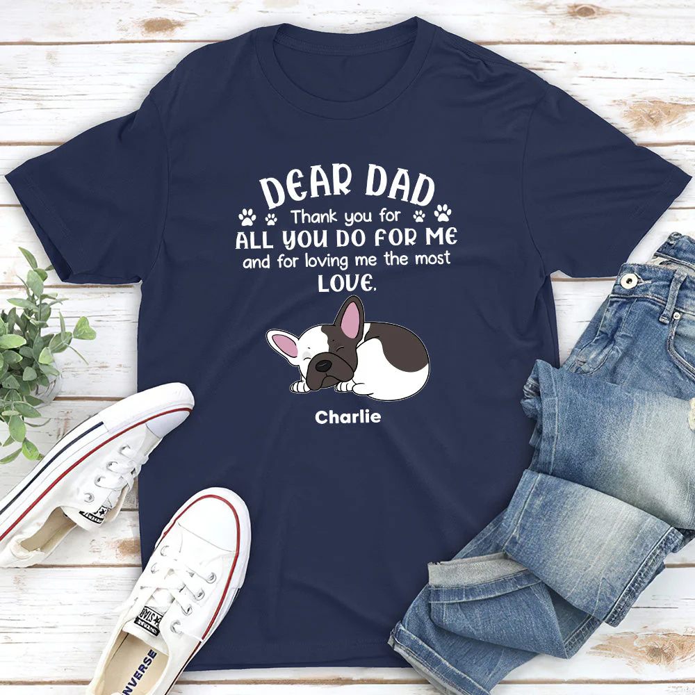 Well Done Dad - Personalized Custom Unisex T-shirt - Image 5