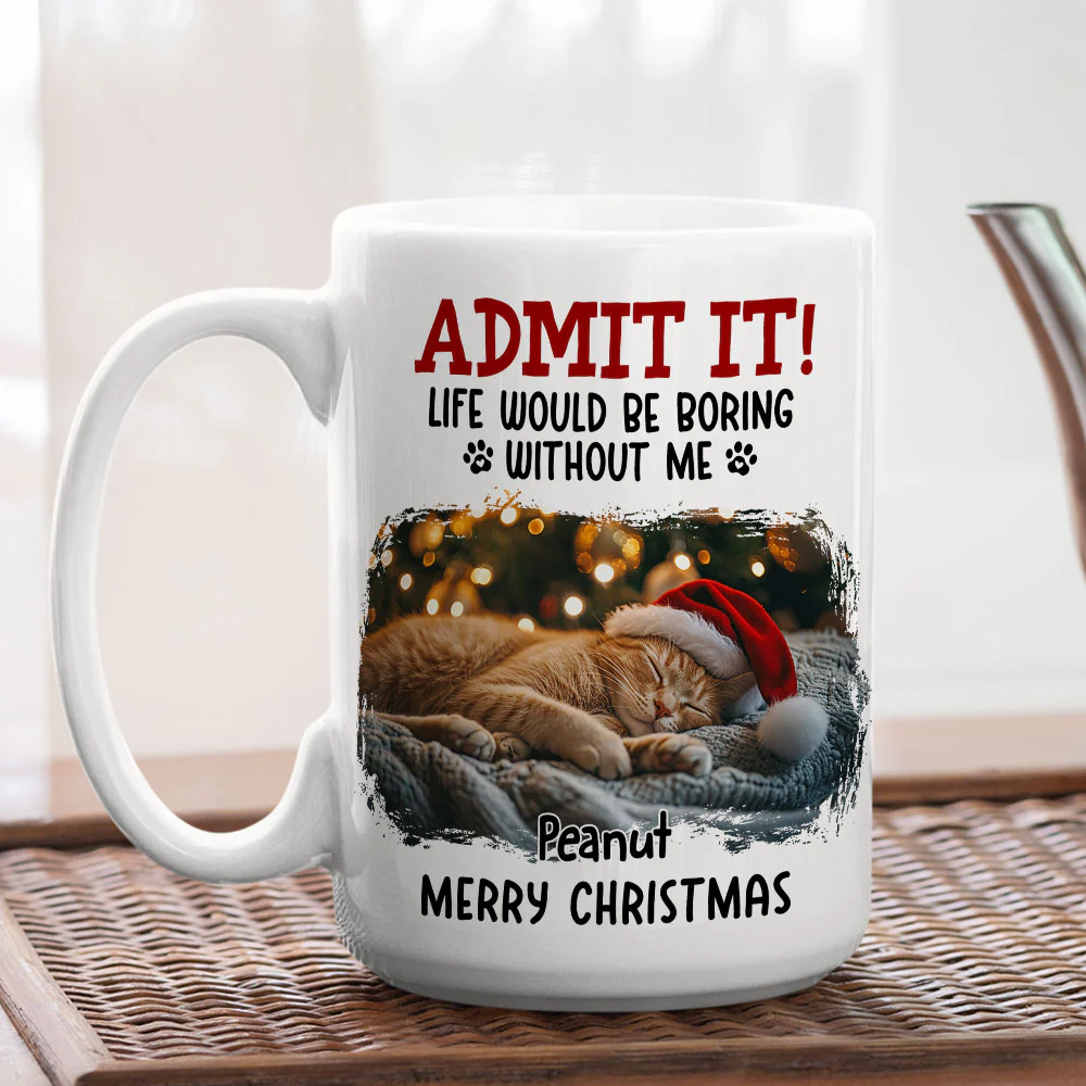 Well Trained Parents Ver Pet Photo - Personalized Custom Coffee Mug - Image 3