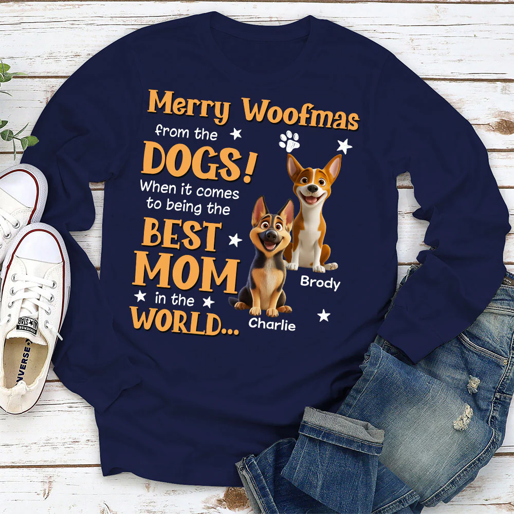When It Comes To Being The Best Parents - Personalized Custom Long Sleeve T-Shirt - Image 2
