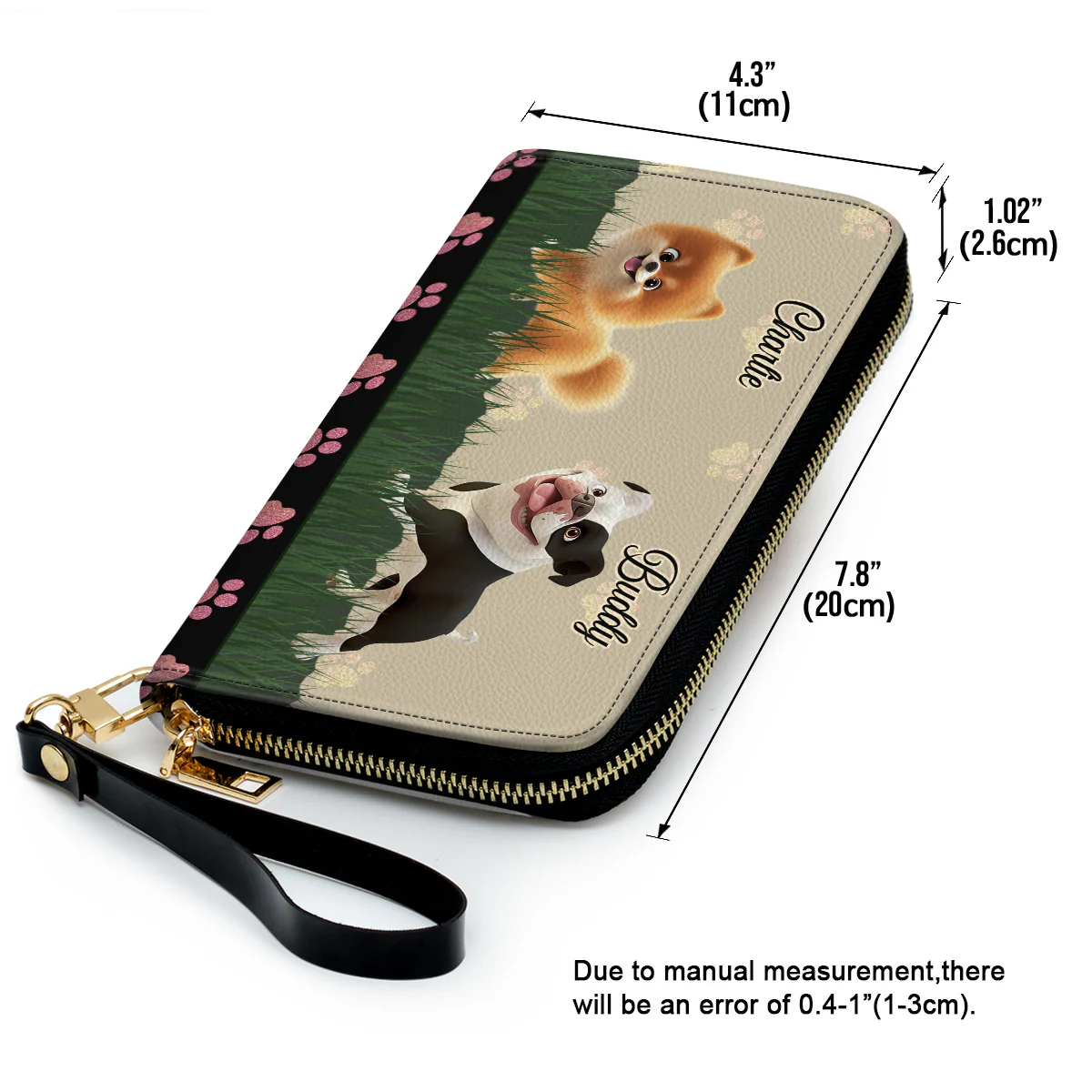 Wherever With You - Personalized Custom Leather Wallet - Image 4