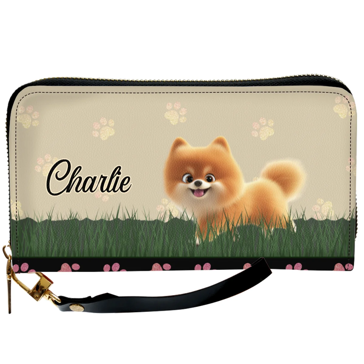 Wherever With You - Personalized Custom Leather Wallet - Image 6