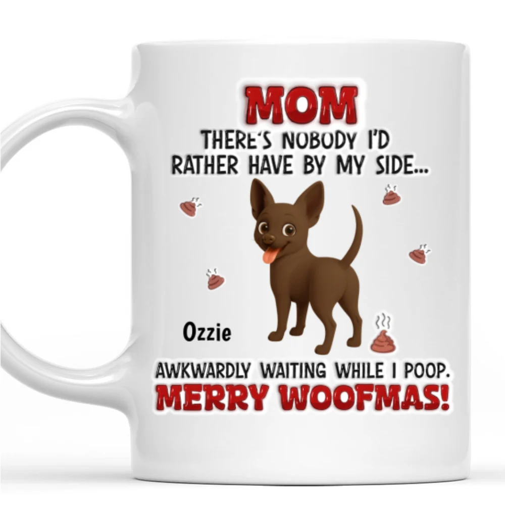While I Am Pooping - Personalized Custom 3D Inflated Effect Mug - Image 6