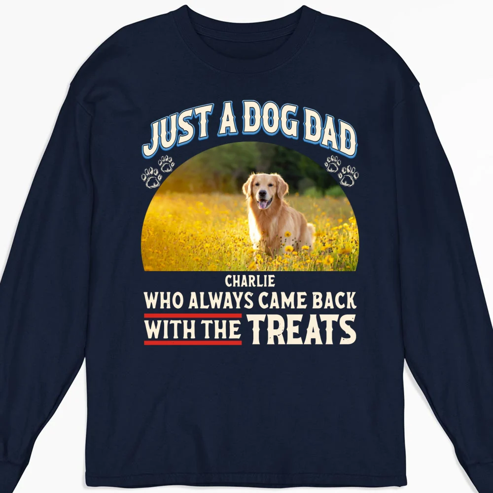 Who Always Came Back Photo - Personalized Custom Long Sleeve T-shirt - Image 4