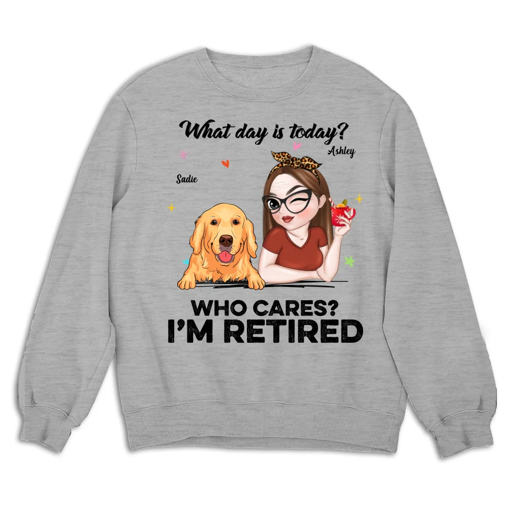 Who Cares - Personalized Custom Sweatshirt - Image 5