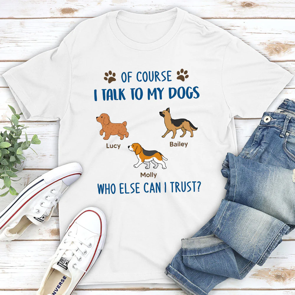 Who Else Can I Trust 2 - Personalized Custom Unisex T-shirt - Image 4