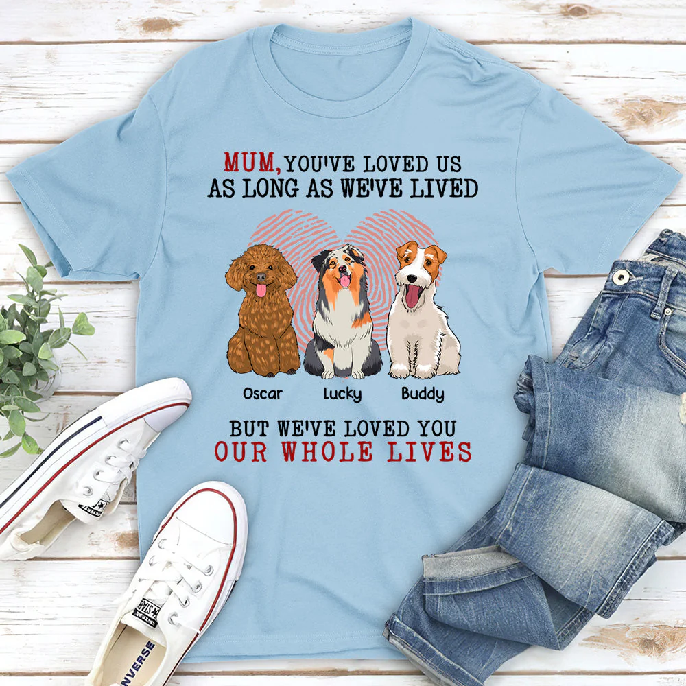 Whole Life - Personalized Custom Unisex T-shirt - Image 4