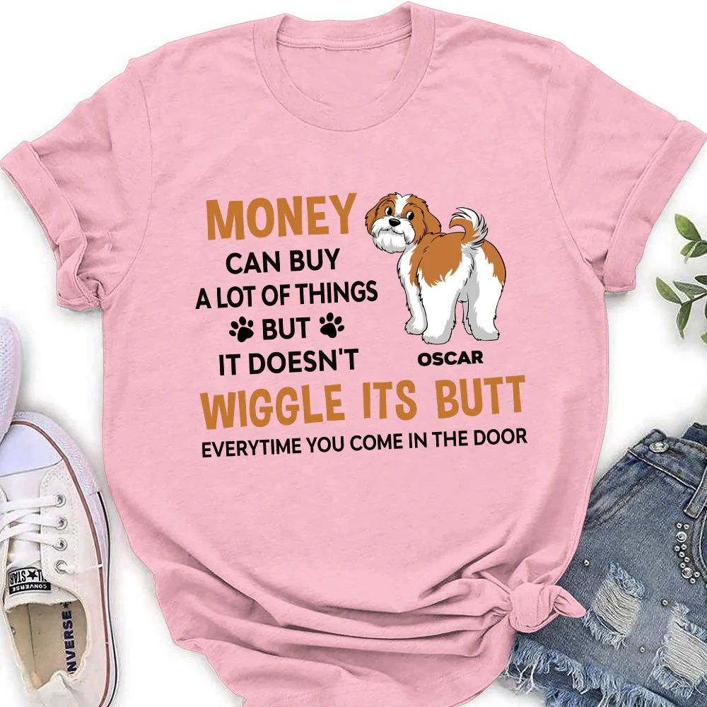 Wiggle Butt 2 - Personalized Custom Women's T-shirt - Image 4