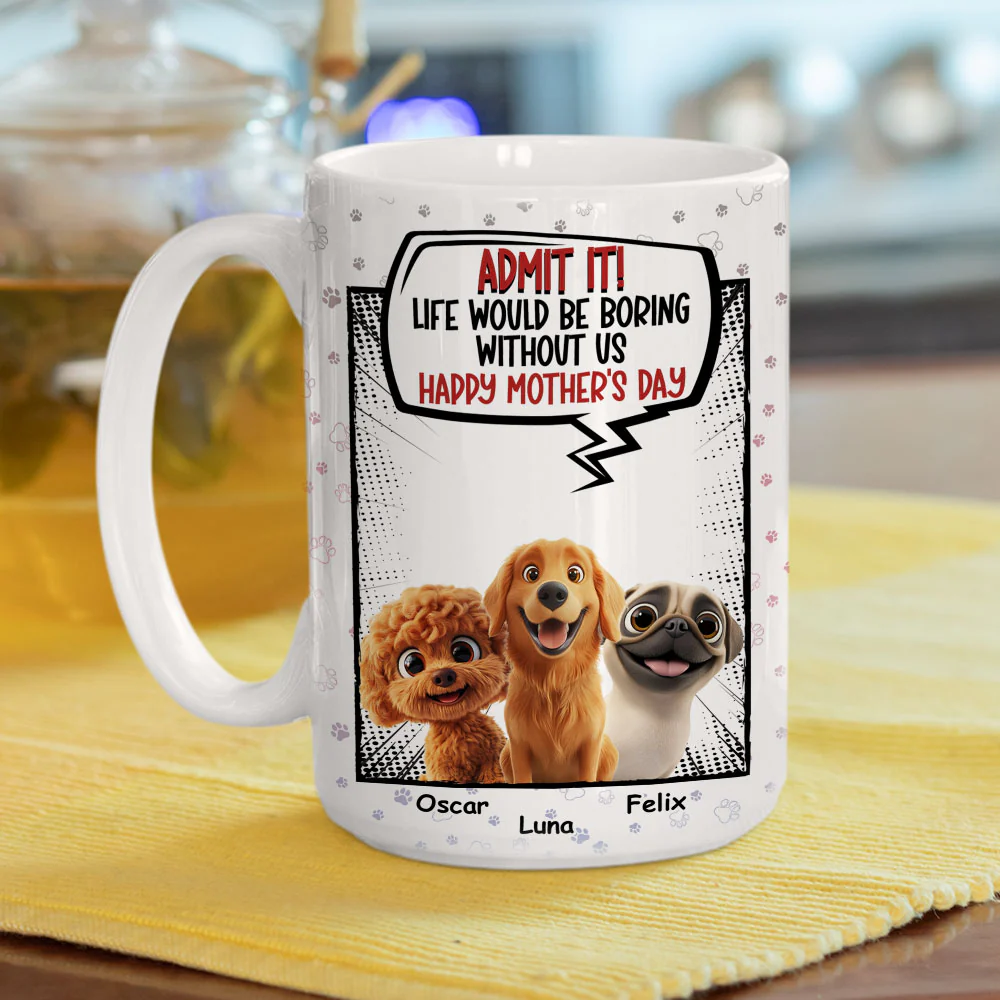 Without Us Without Fun - Personalized Custom Mug - Image 6