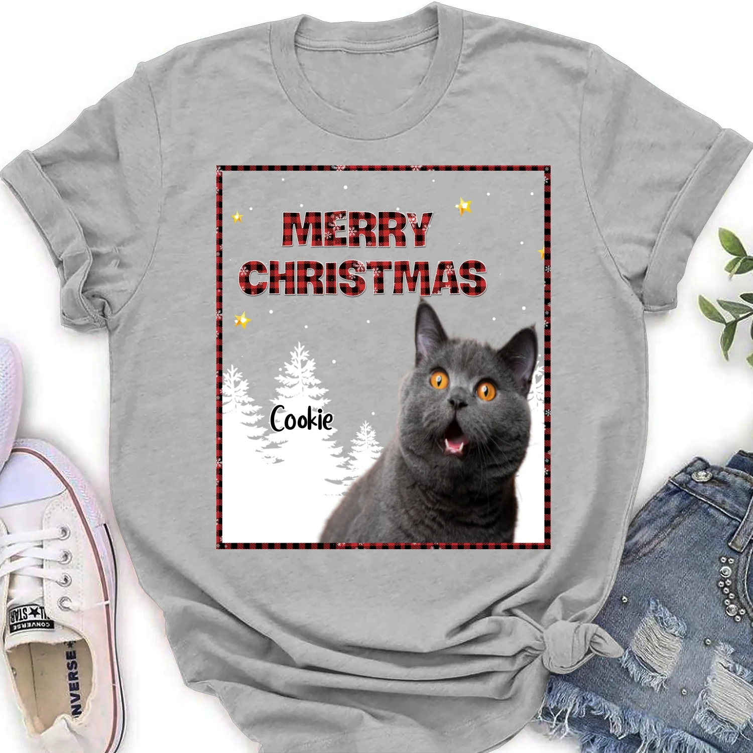 Wonderful Time Photo - Personalized Custom Women's T-Shirt - Image 3