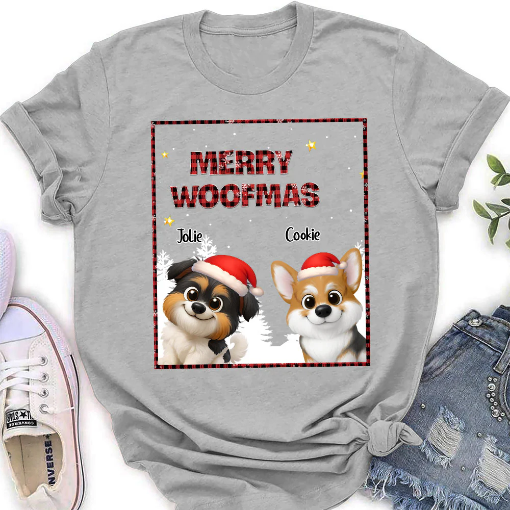 Wonderful Time With Dog - Personalized Custom Women's T-Shirt - Image 4