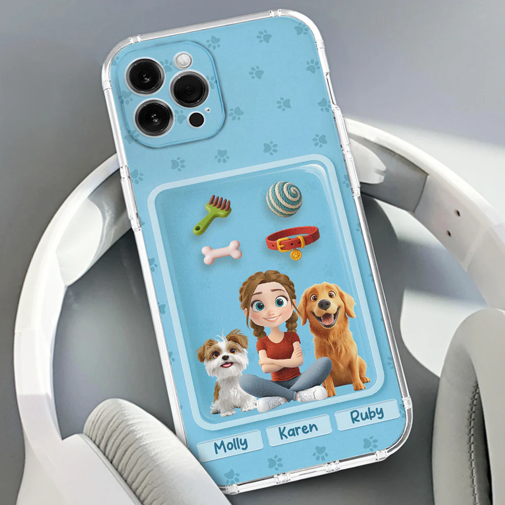 Woofing You - Personalized Custom 3D Effect Phone Case - Image 2