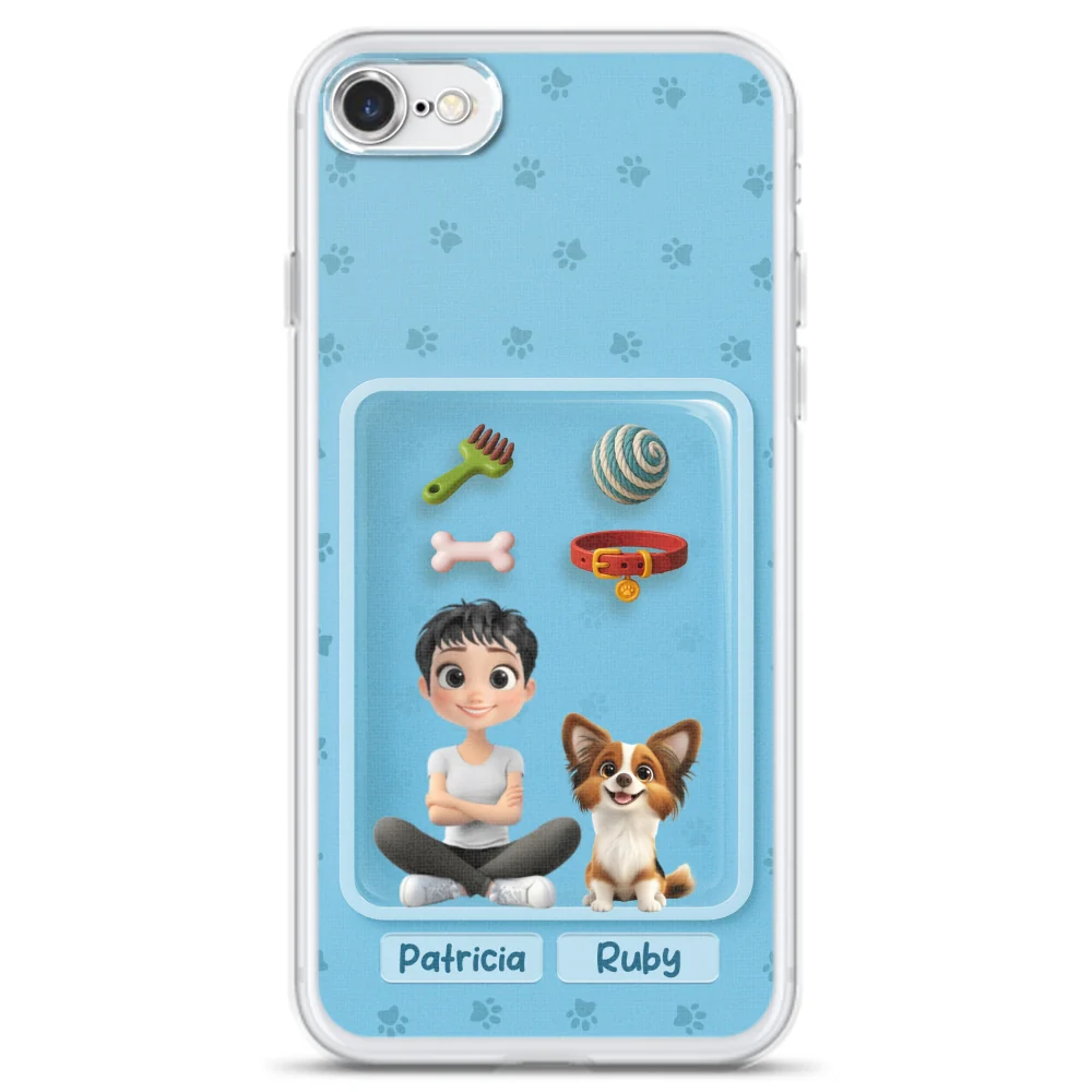 Woofing You - Personalized Custom 3D Effect Phone Case - Image 5