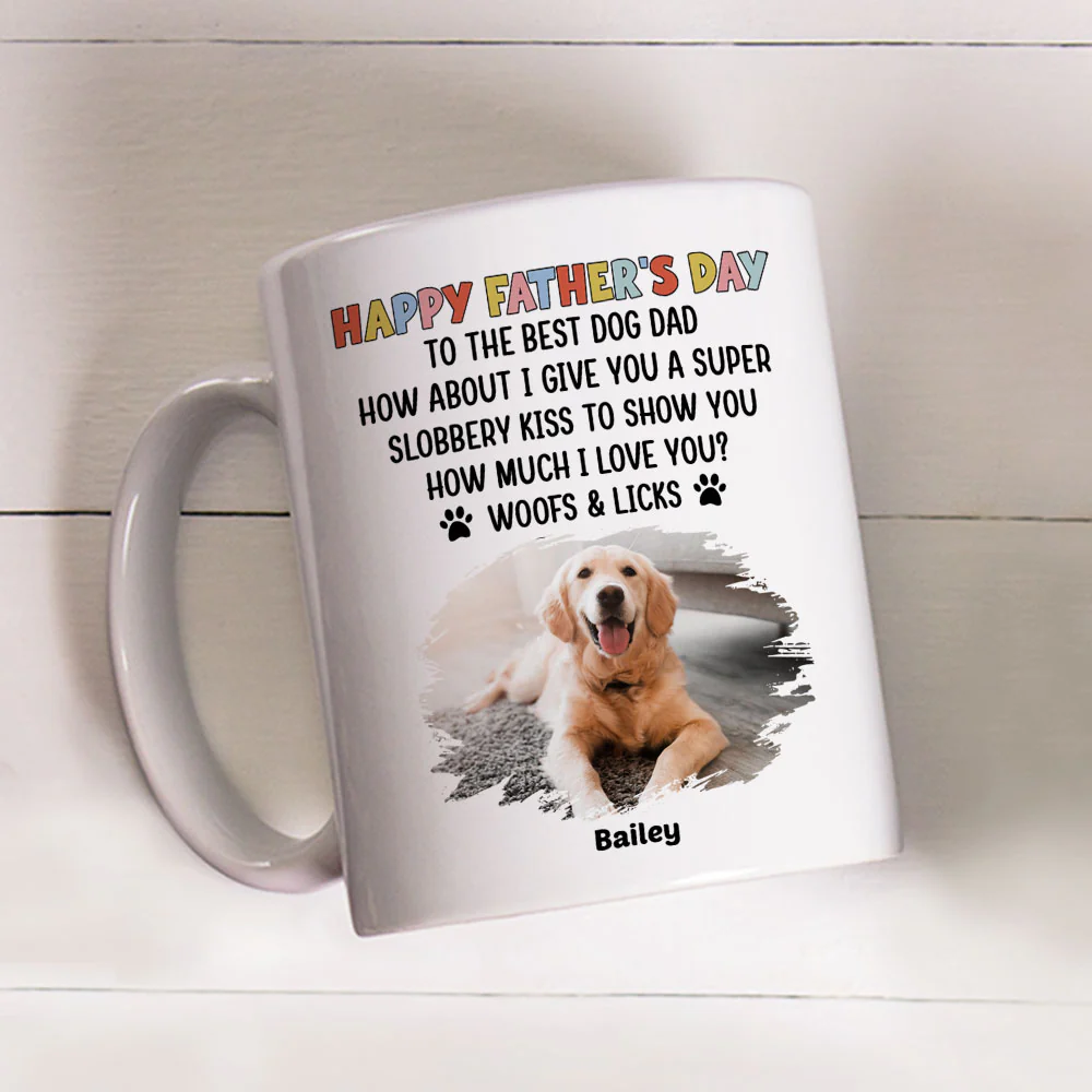 Woofs And Licks Photo - Personalized Custom Coffee Mug