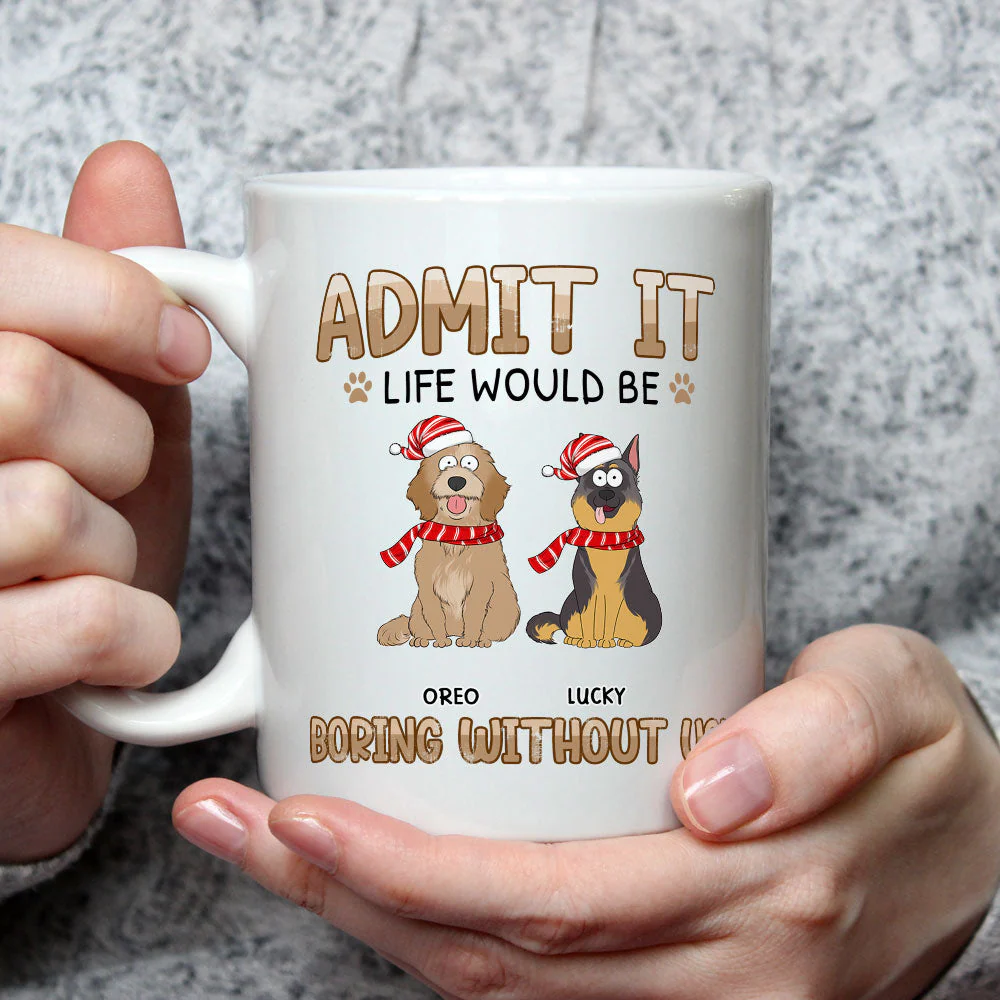 Would Be Boring - Personalized Custom Coffee Mug - Image 2