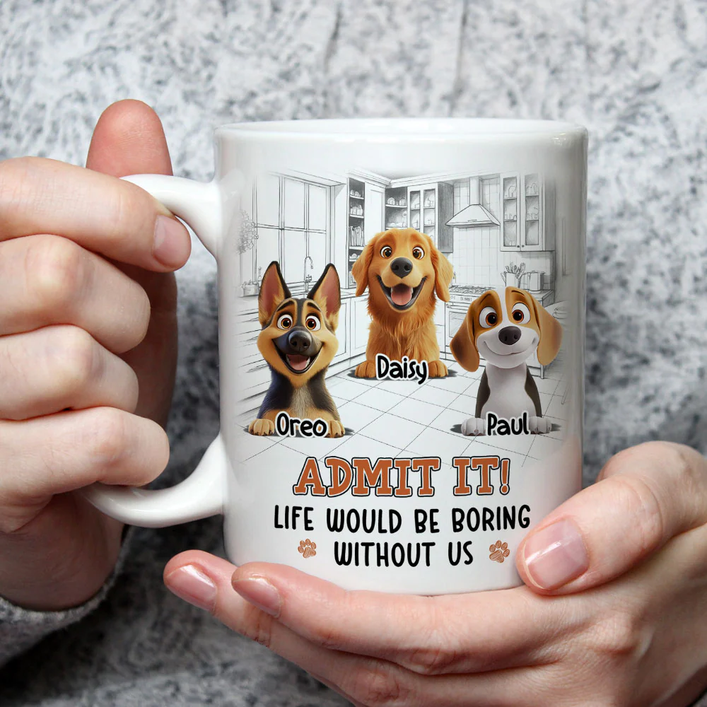 Would Be Boring - Personalized Custom Coffee Mug - Image 5