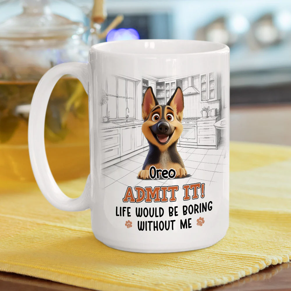 Would Be Boring - Personalized Custom Coffee Mug - Image 8