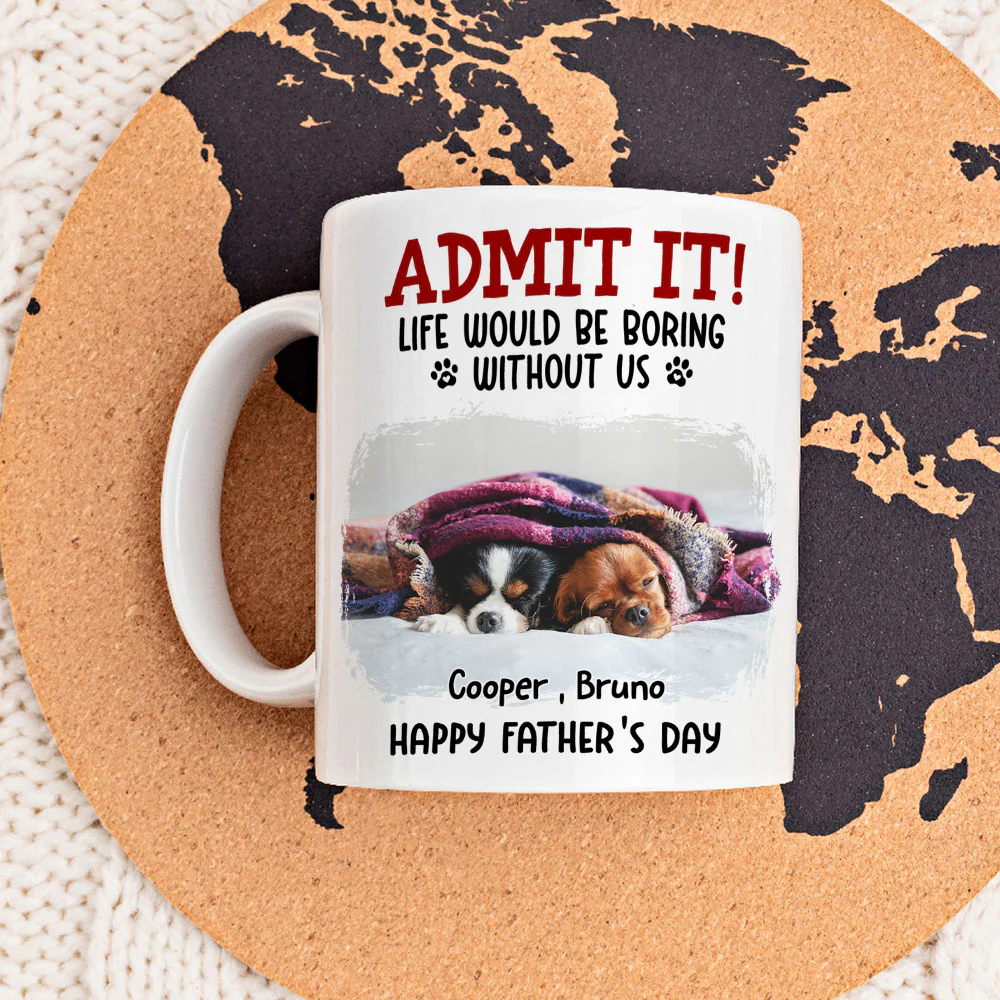 Would Be Boring Ver 2 Photo - Personalized Custom Coffee Mug - Image 2