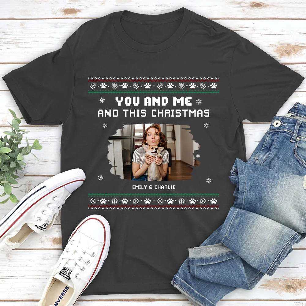 Would Call This Us Photo - Personalized Custom Unisex T-Shirt - Image 2