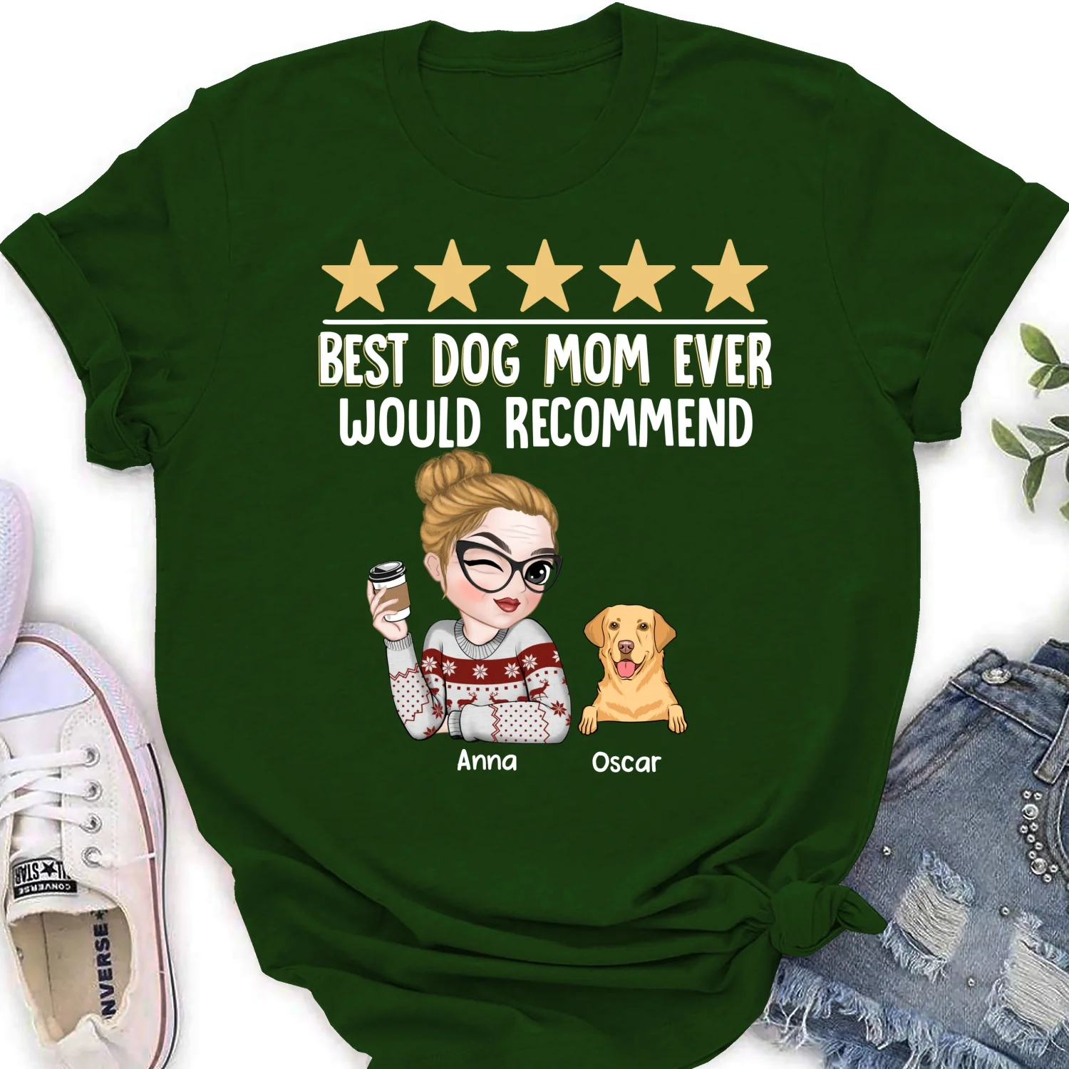 Would Recommend - Personalized Custom Women's T-shirt - Image 8