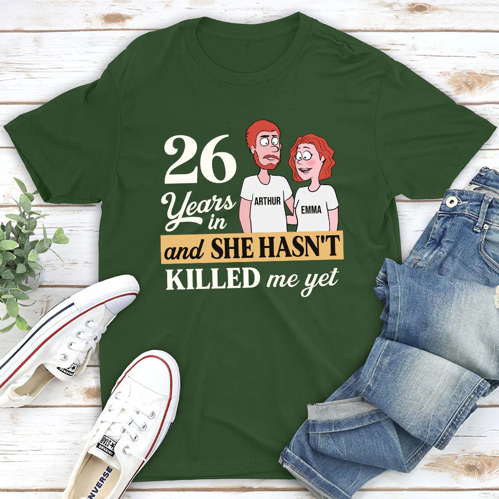 Years In - Personalized Custom Unisex T-shirt - Image 3