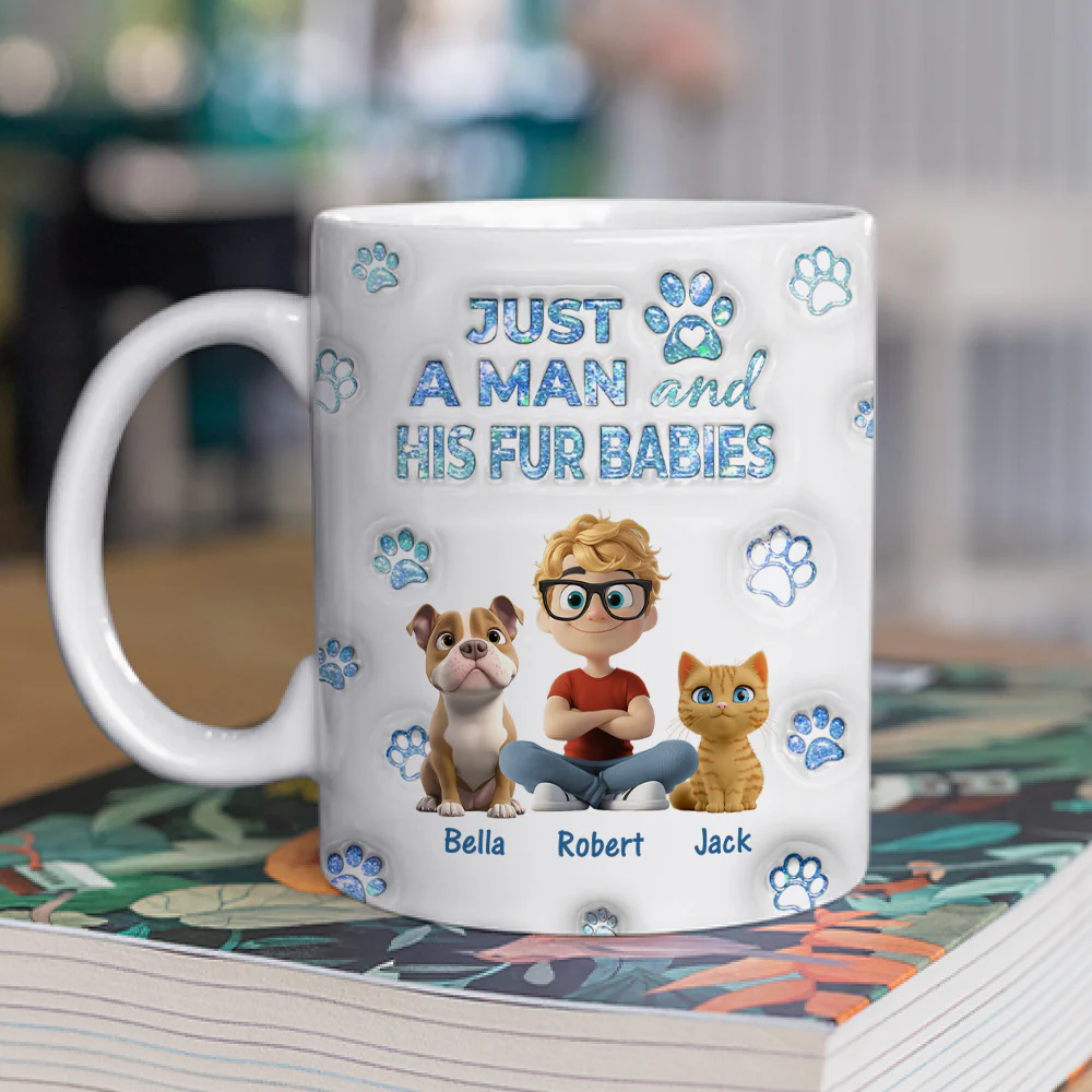 You All Are The Miracle Dad Ver - Personalized Custom 3D Inflated Effect Mug - Image 2