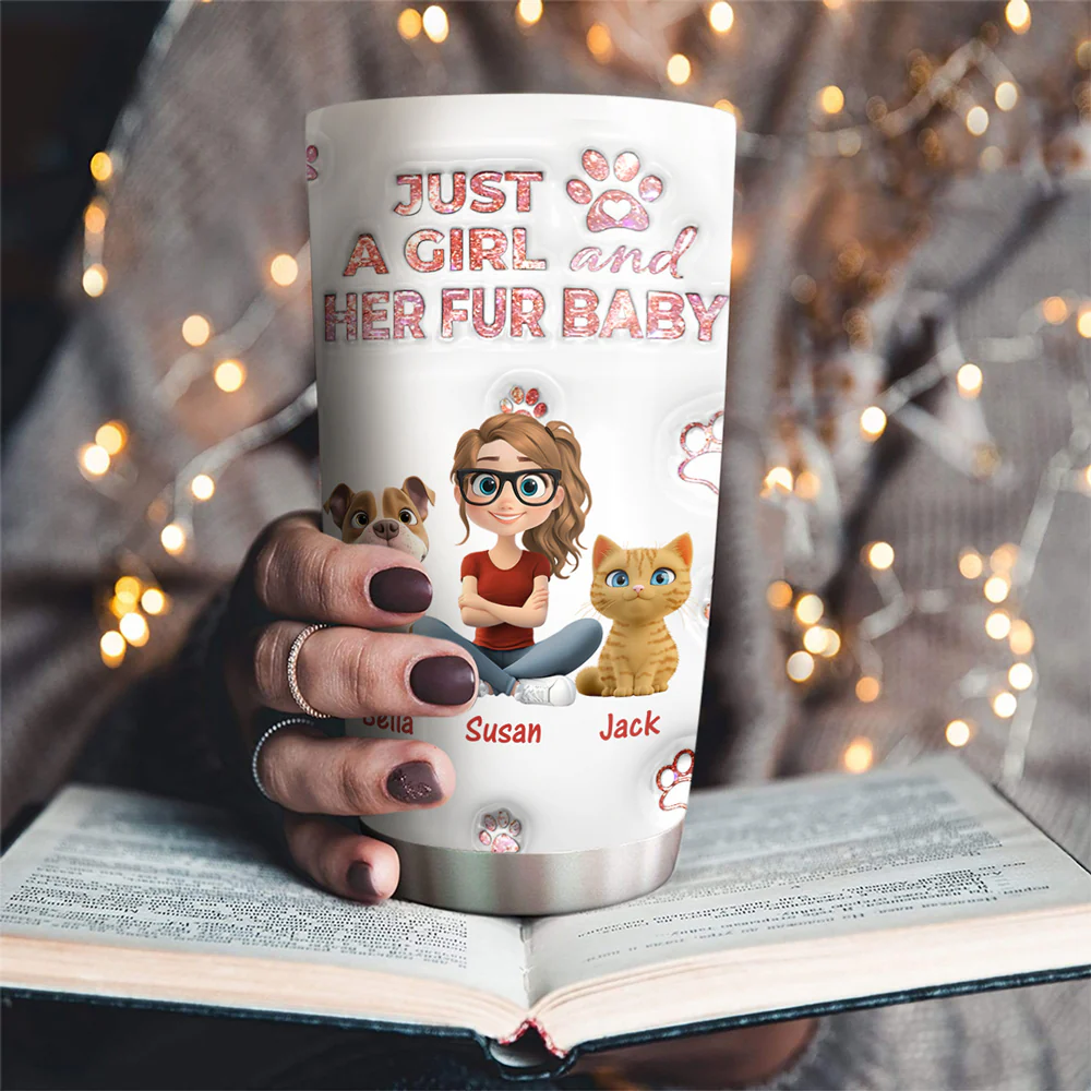 You All Are The Miracle - Personalized Custom 3D Inflated Effect Tumbler - Image 3