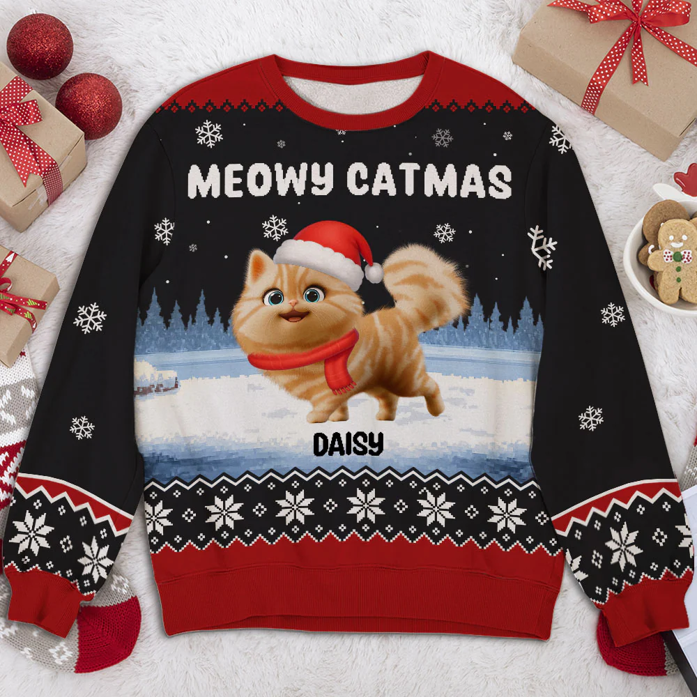 You And Me This Season - Personalized Custom All-Over-Print Sweatshirt - Image 2