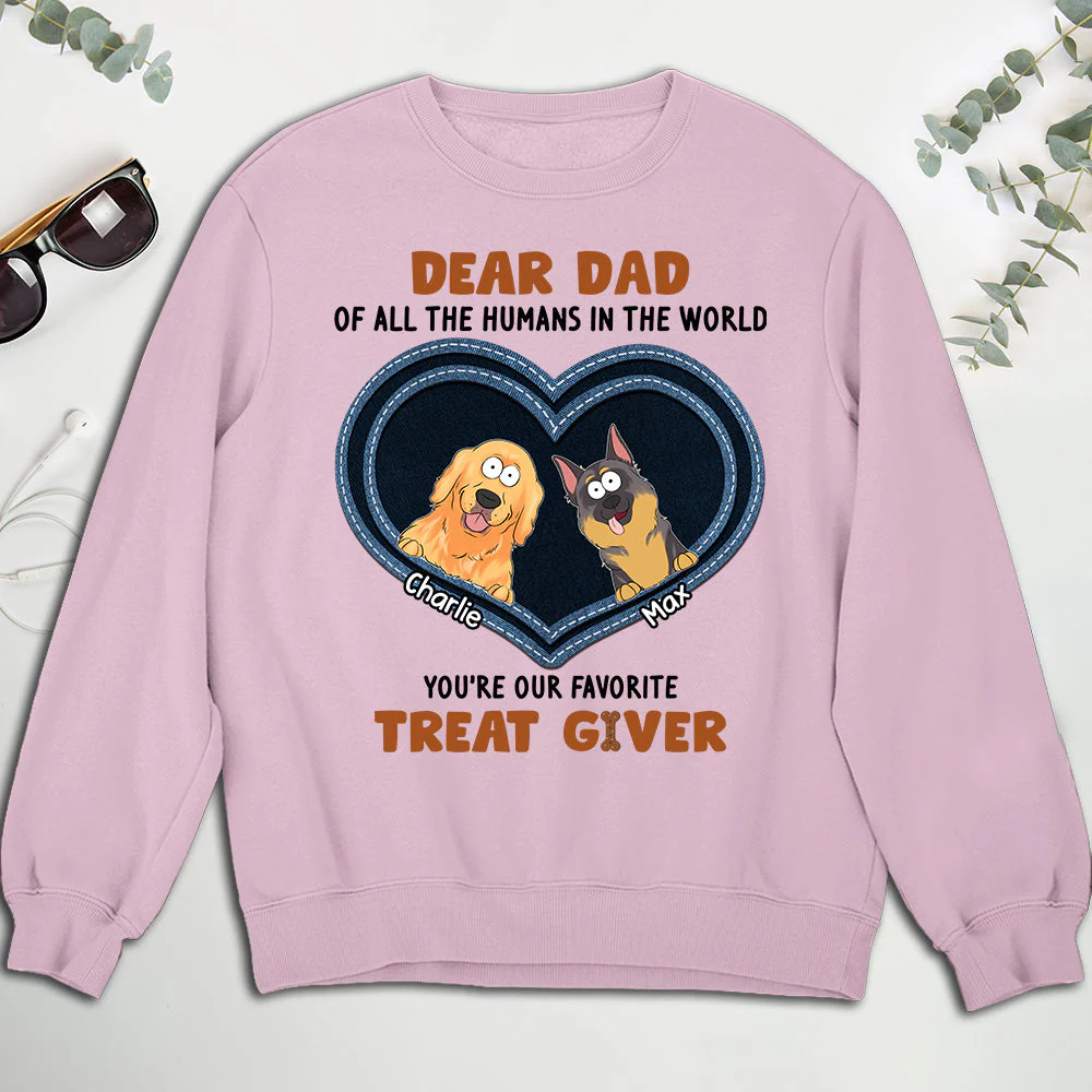 You Are My Favorite Treat Giver - Personalized Custom Sweatshirt - Image 2