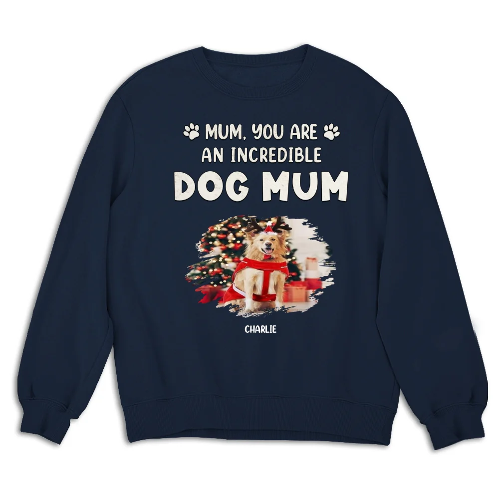 You Are Pawfect Christmas Photo - Personalized Custom Sweatshirt - Image 6