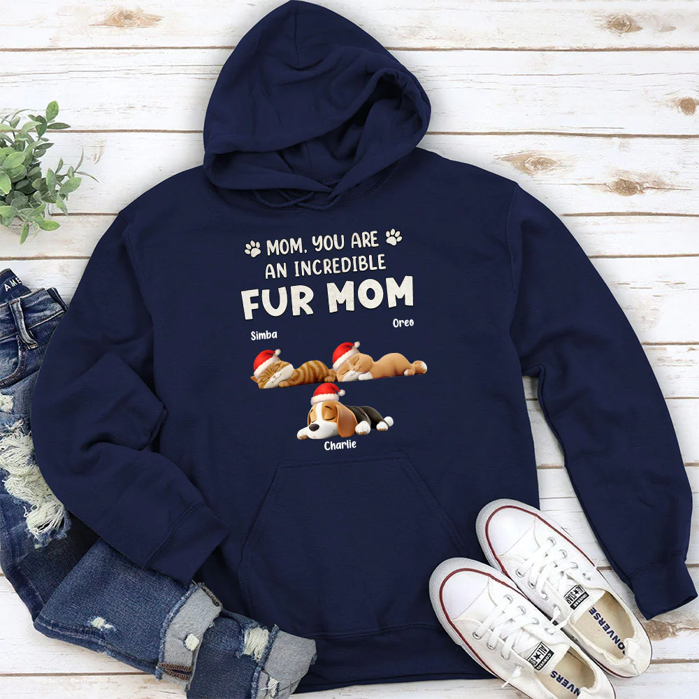 You Are Pawfect Christmas Ver Pet - Personalized Custom Hoodie - Image 2