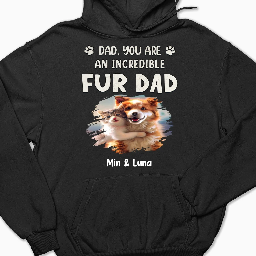 You Are Pawfect Christmas Ver Pet Photo - Personalized Custom Hoodie - Image 5