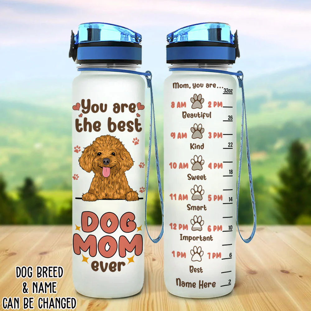 You Are The Best - Personalized Custom Water Tracker Bottle - Image 3