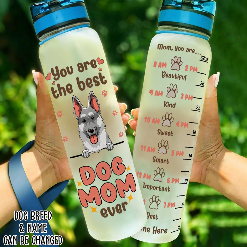 You Are The Best - Personalized Custom Water Tracker Bottle - Image 5